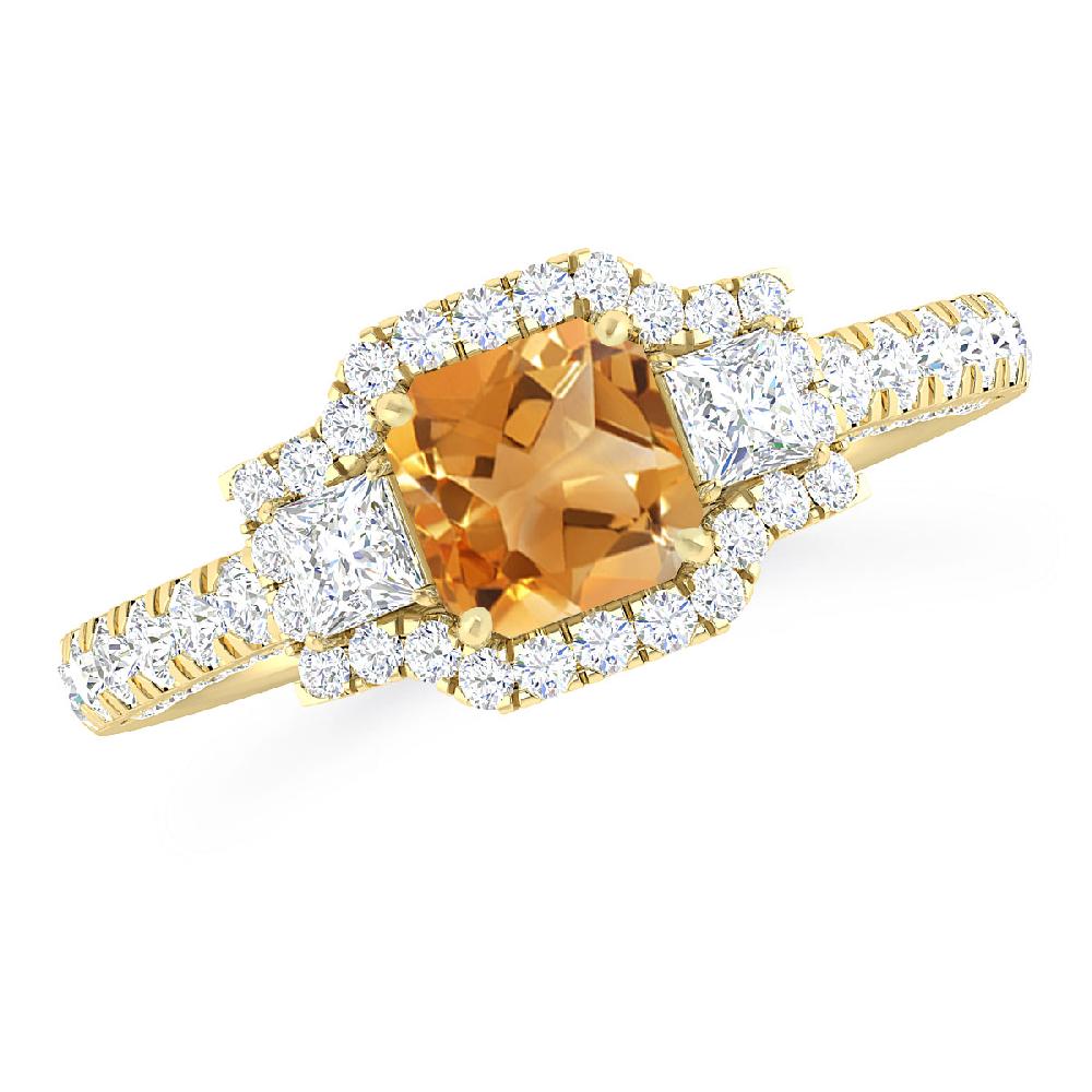 Yellow Gold - Citrine