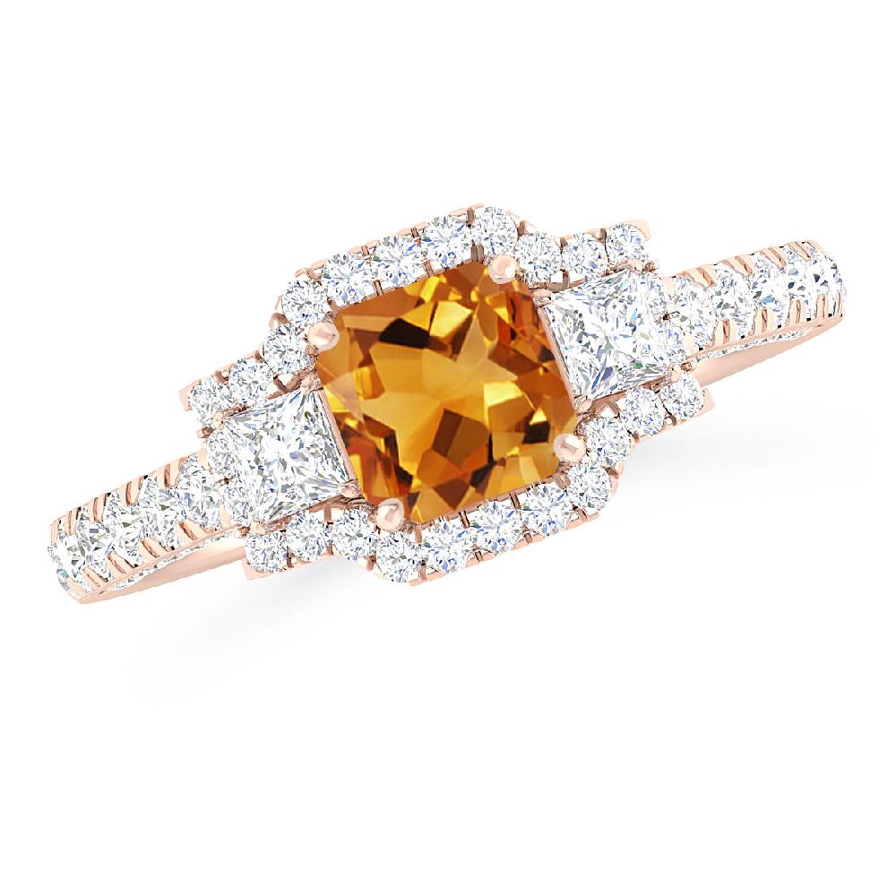 Rose Gold - Citrine