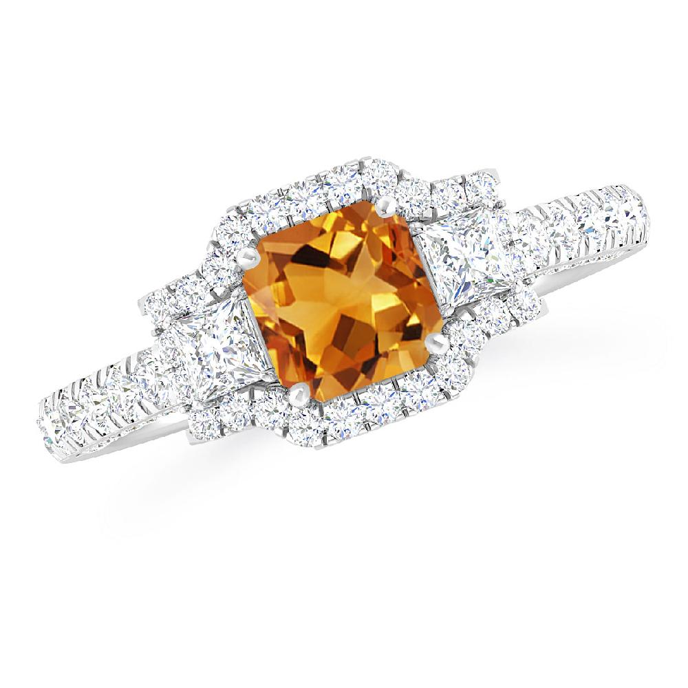 White Gold - Citrine