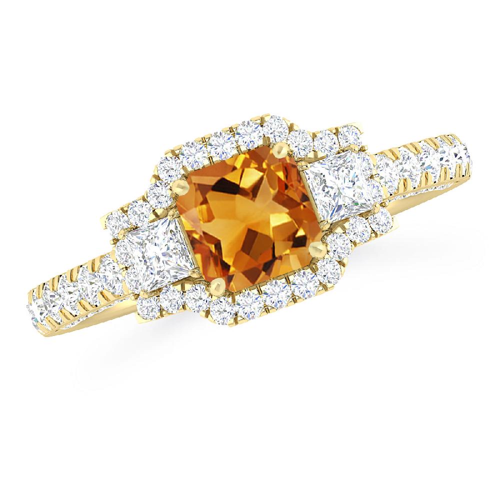 Yellow Gold - Citrine