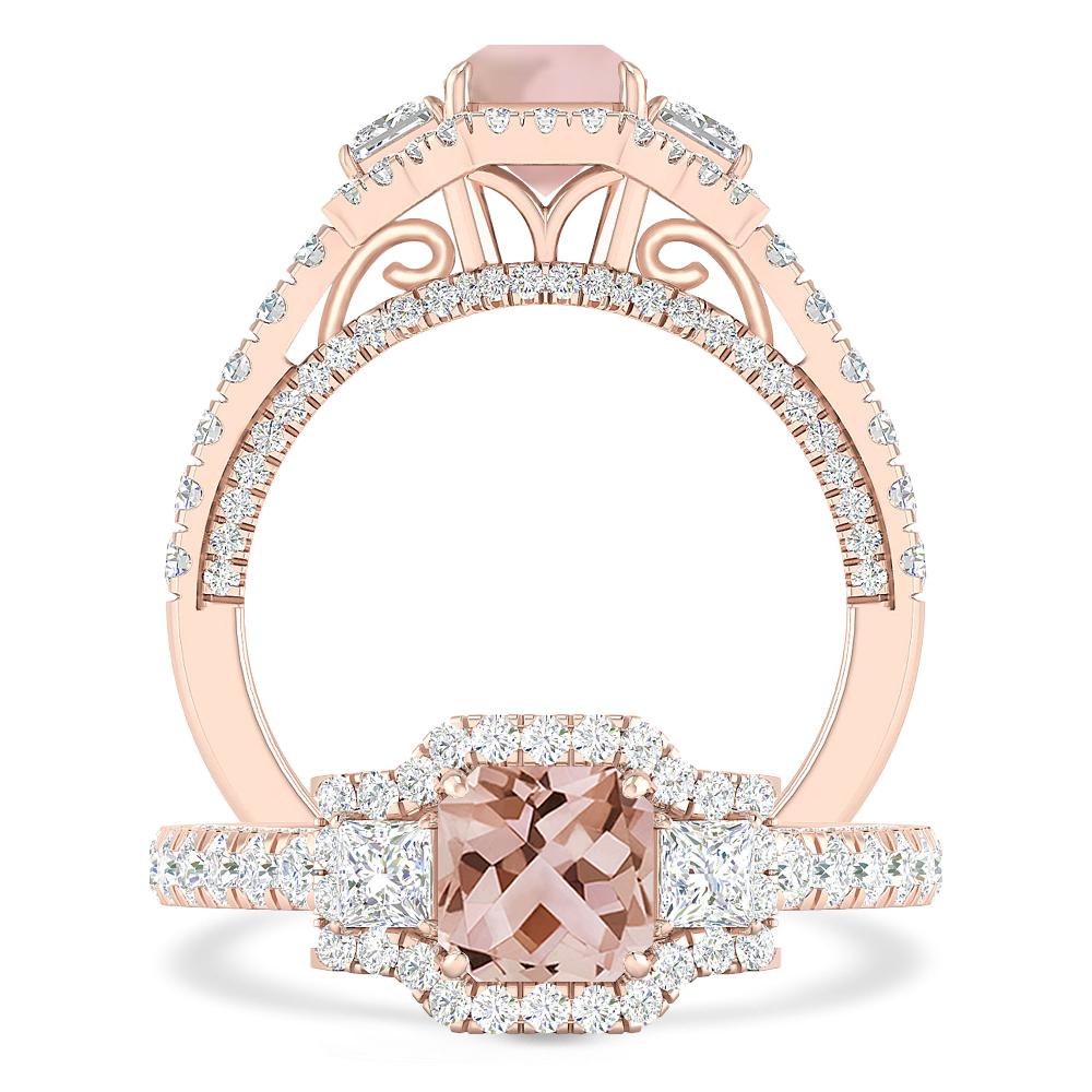 Rose Gold - Morganite