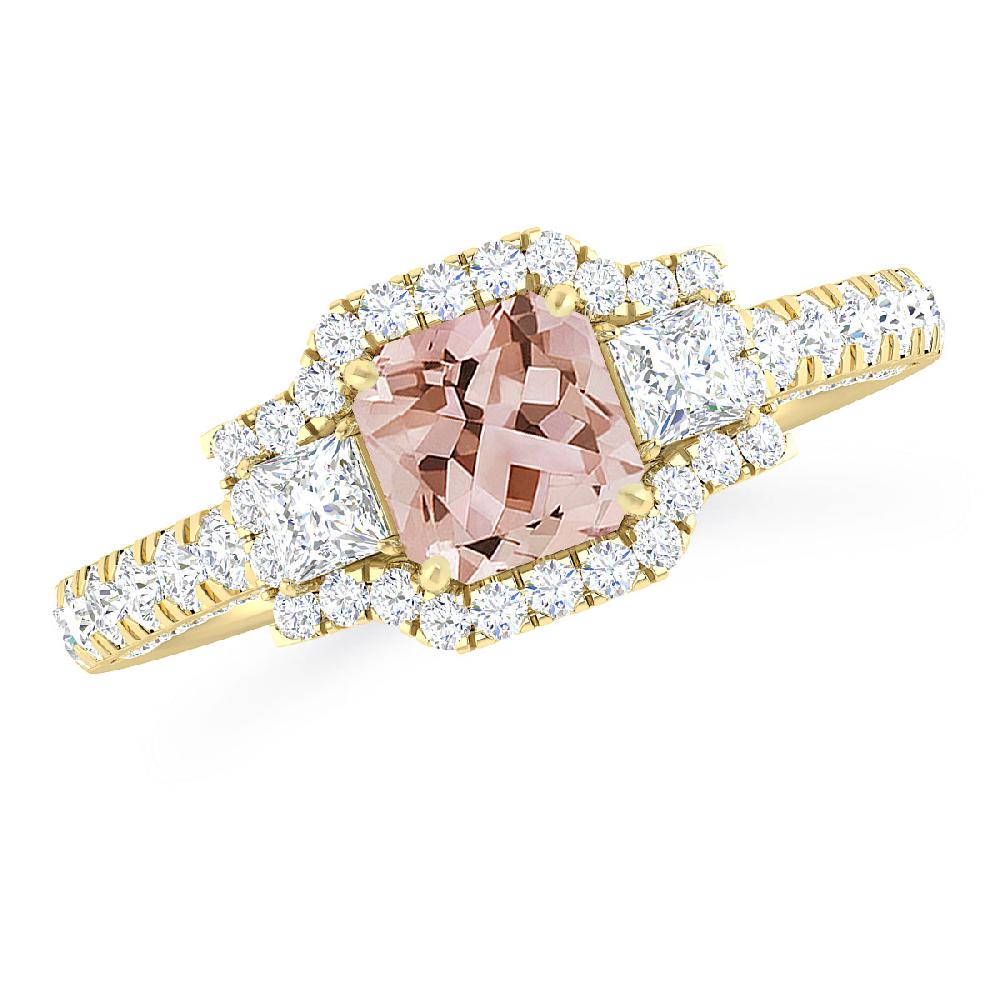 Yellow Gold - Morganite