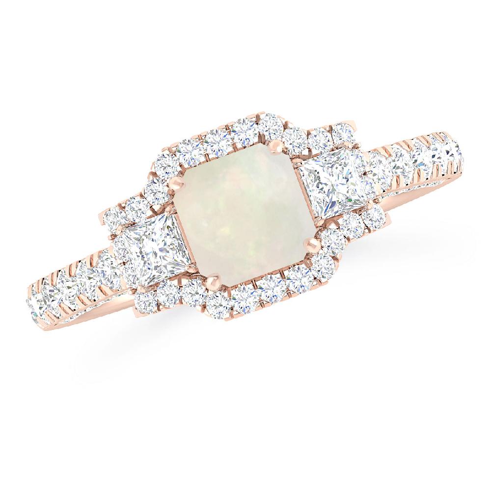 Rose Gold - Opal