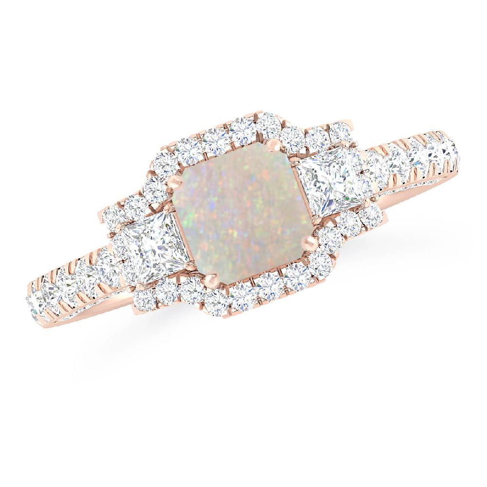 Rose Gold - Opal