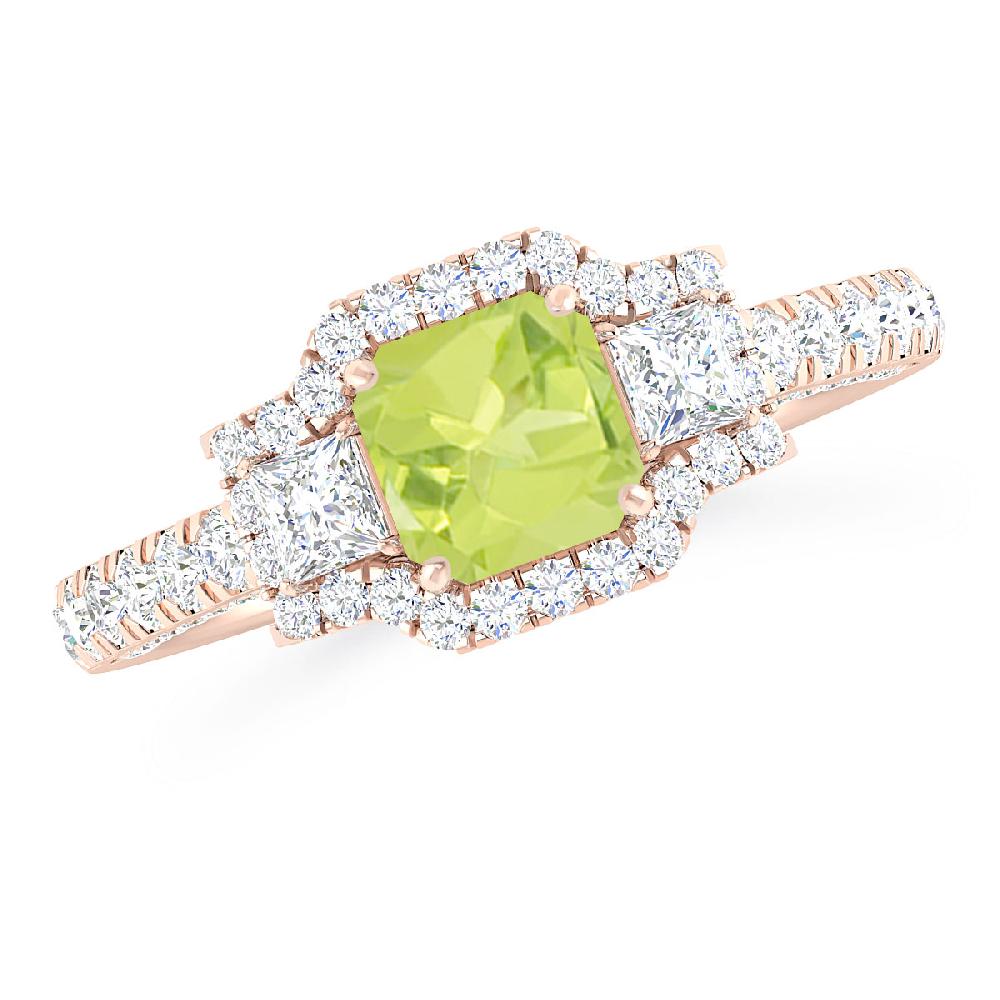 Rose Gold - Peridot
