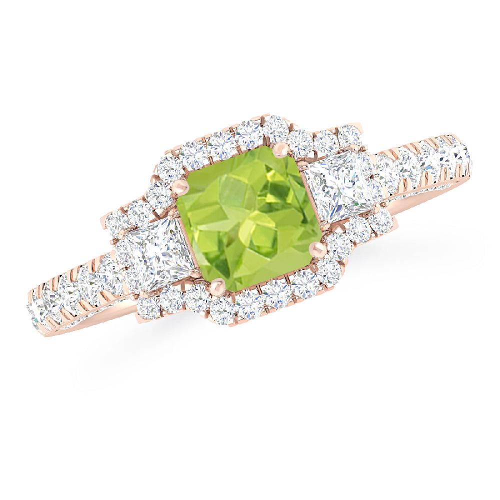 Rose Gold - Peridot