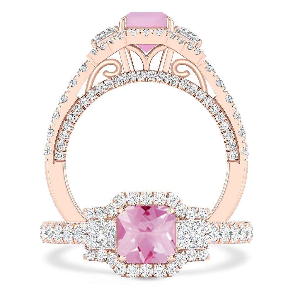 Rose Gold - Pink Tourmaline