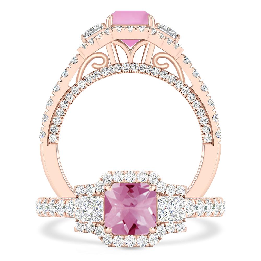 Rose Gold - Pink Tourmaline