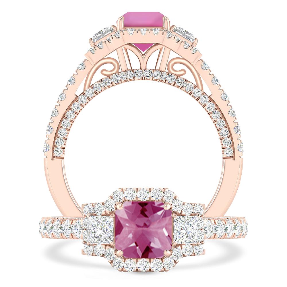 Rose Gold - Pink Tourmaline