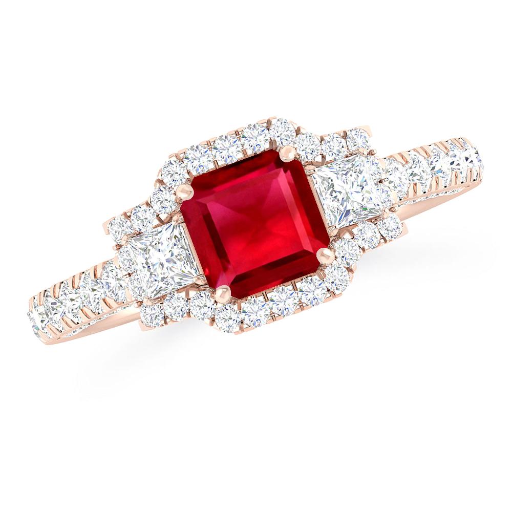 Rose Gold - Ruby