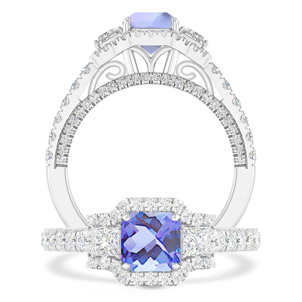 White Gold - Tanzanite