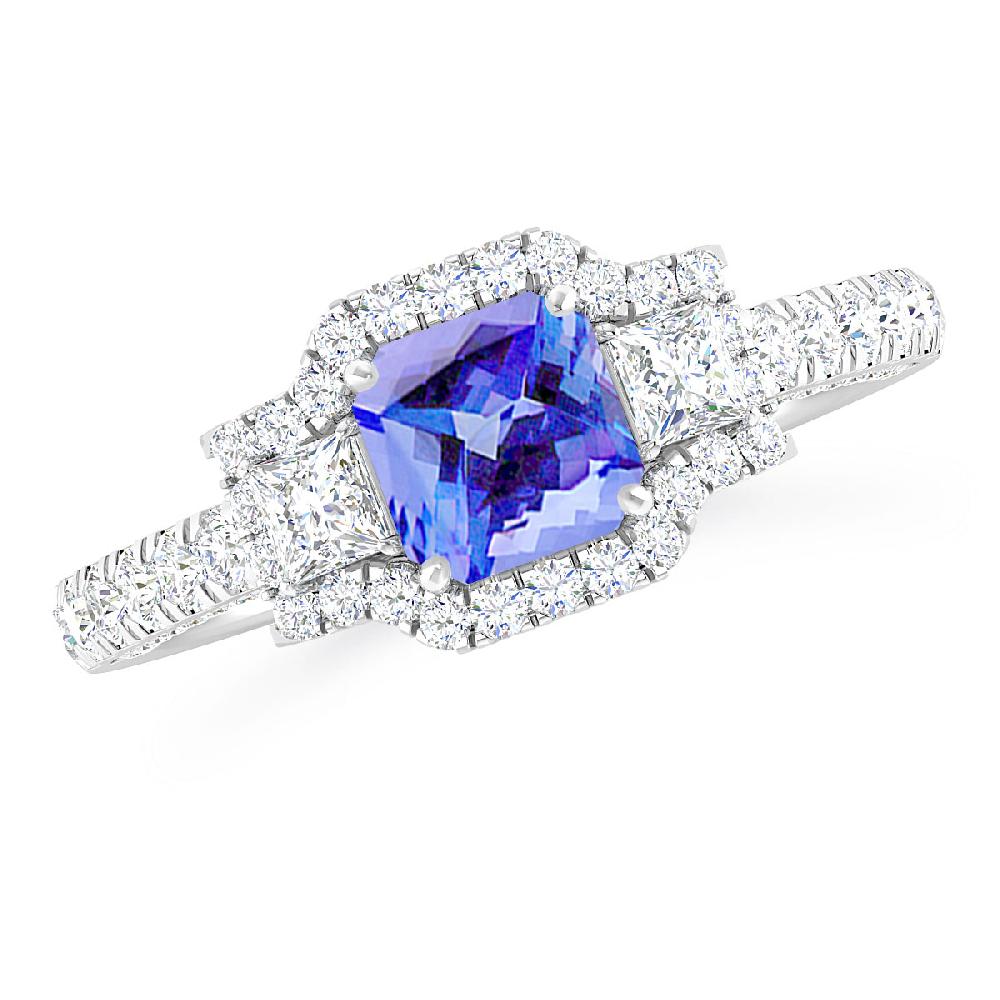 White Gold - Tanzanite