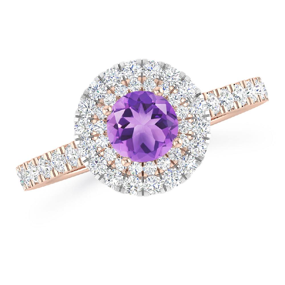 Rose Gold - Amethyst