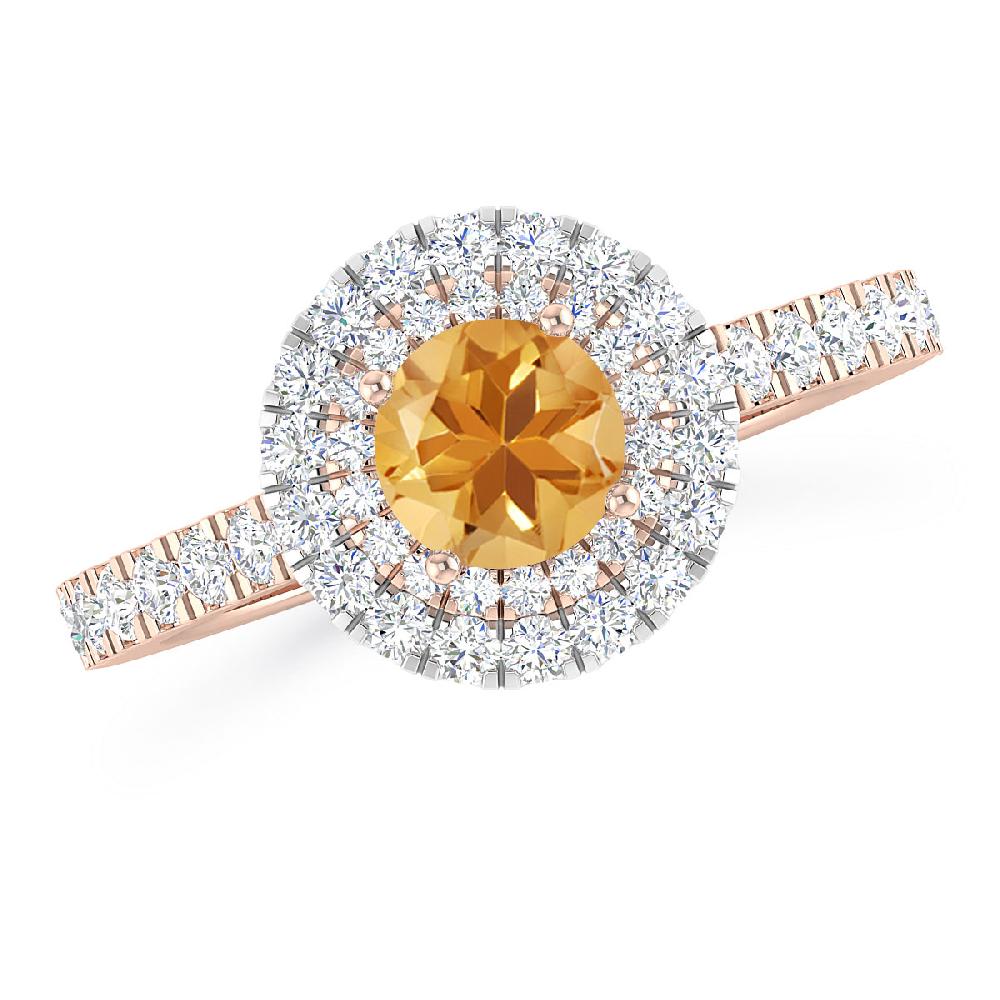 Rose Gold - Citrine