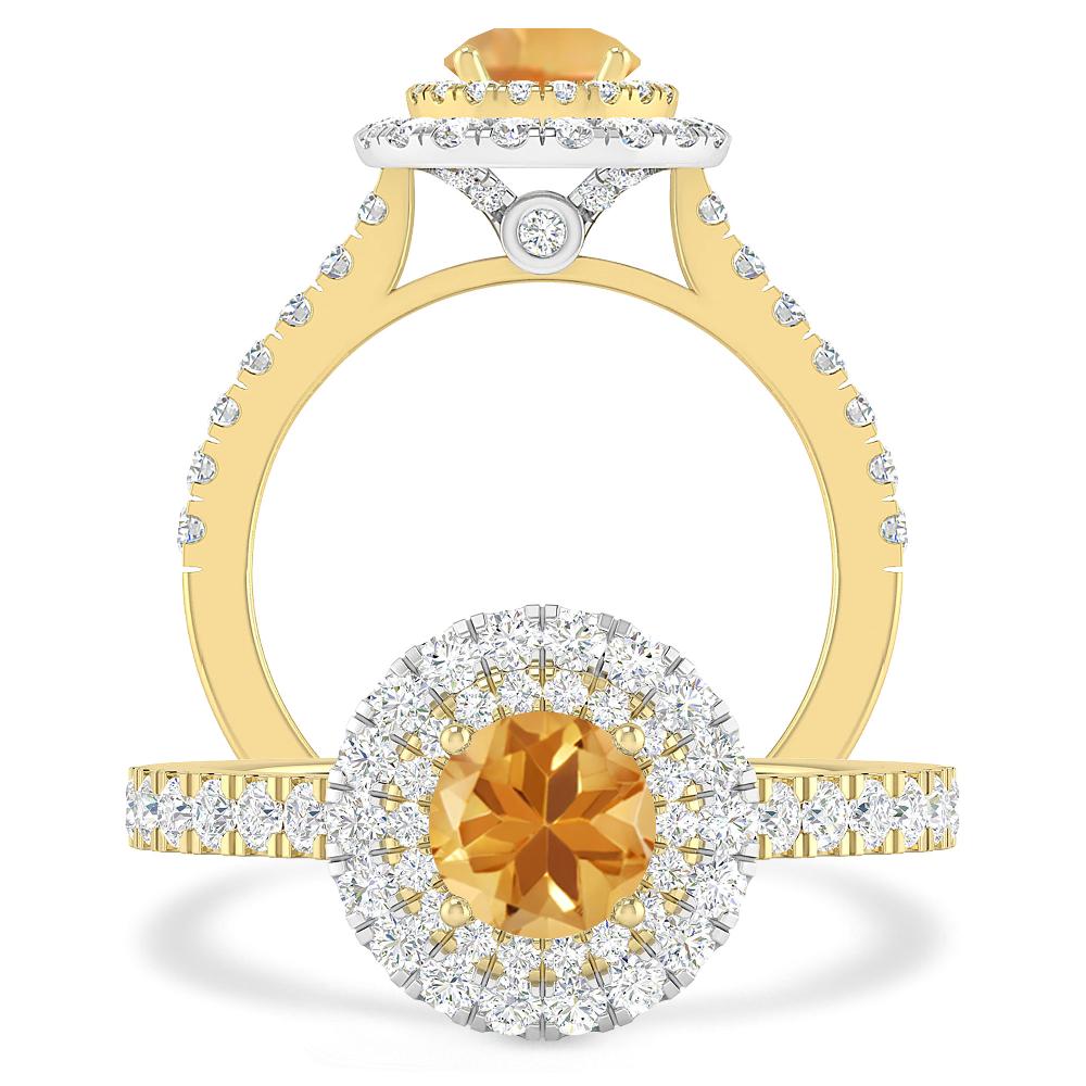 Yellow Gold - Citrine