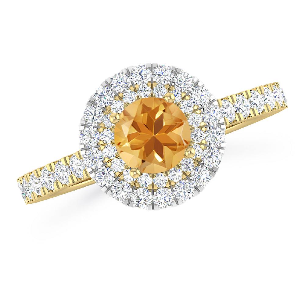 Yellow Gold - Citrine