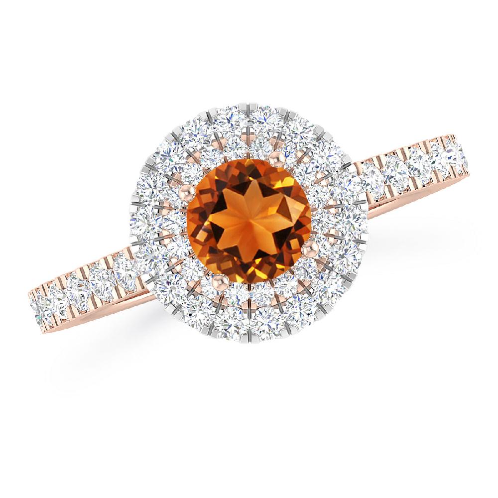 Rose Gold - Citrine