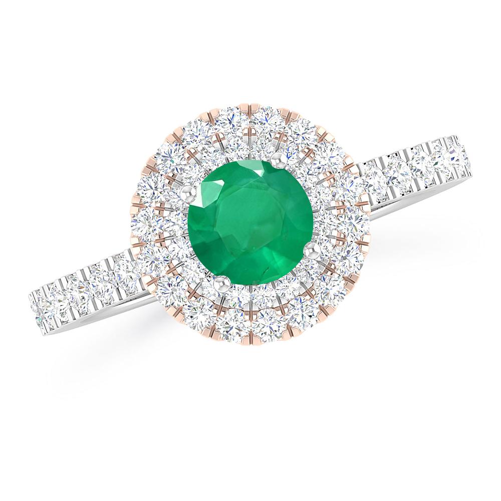 White Gold - Emerald