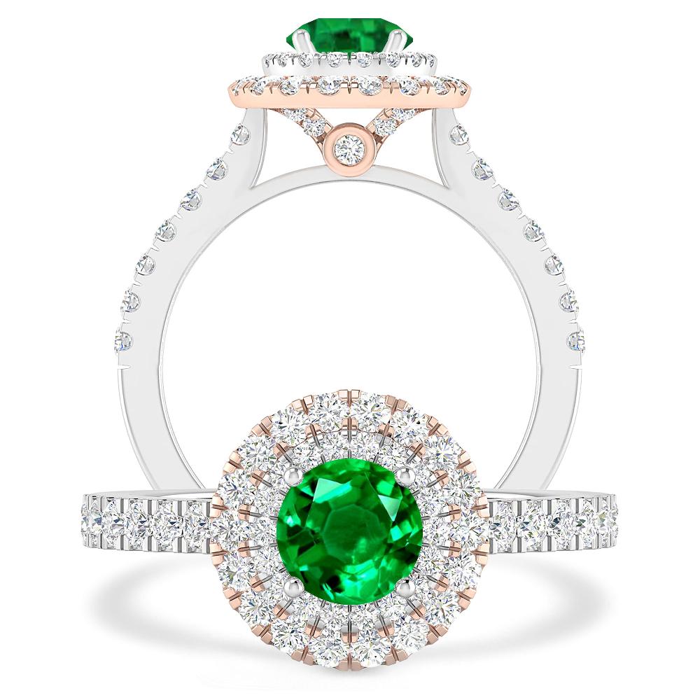 White Gold - Emerald