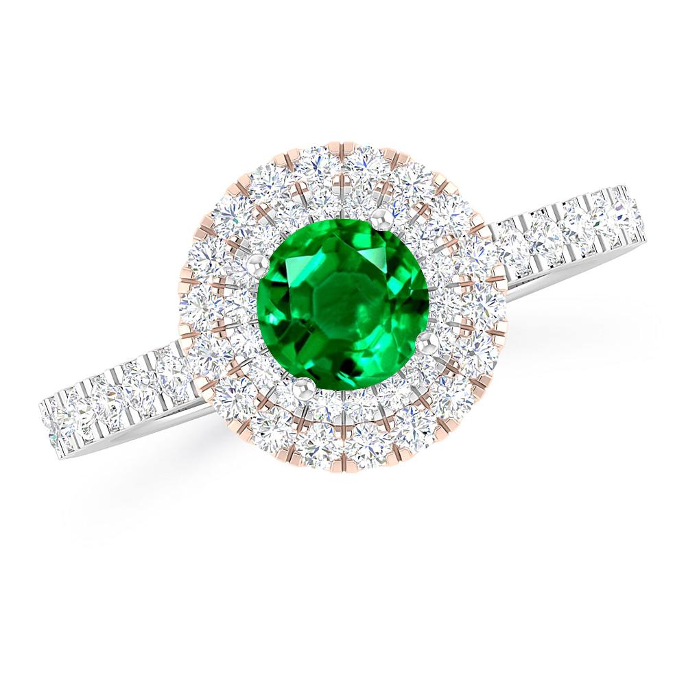 White Gold - Emerald