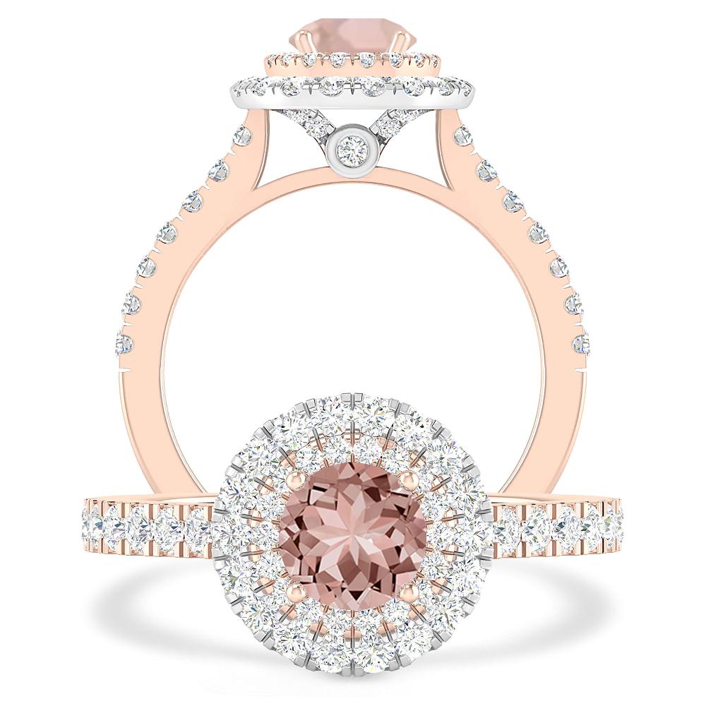 Rose Gold - Morganite