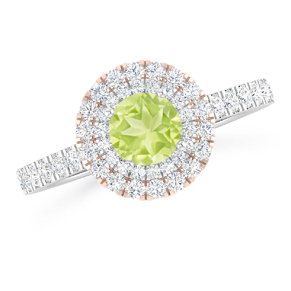 White Gold - Peridot