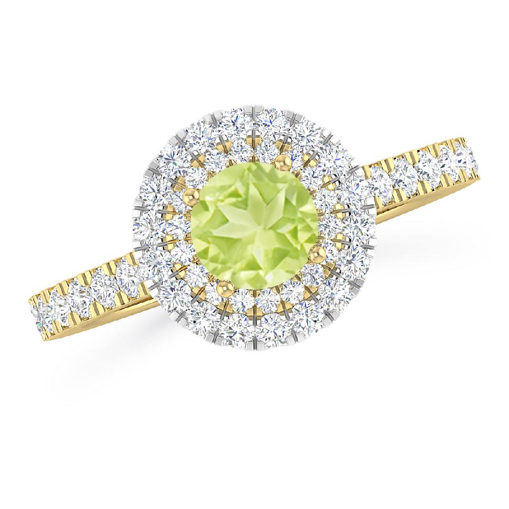 Yellow Gold - Peridot