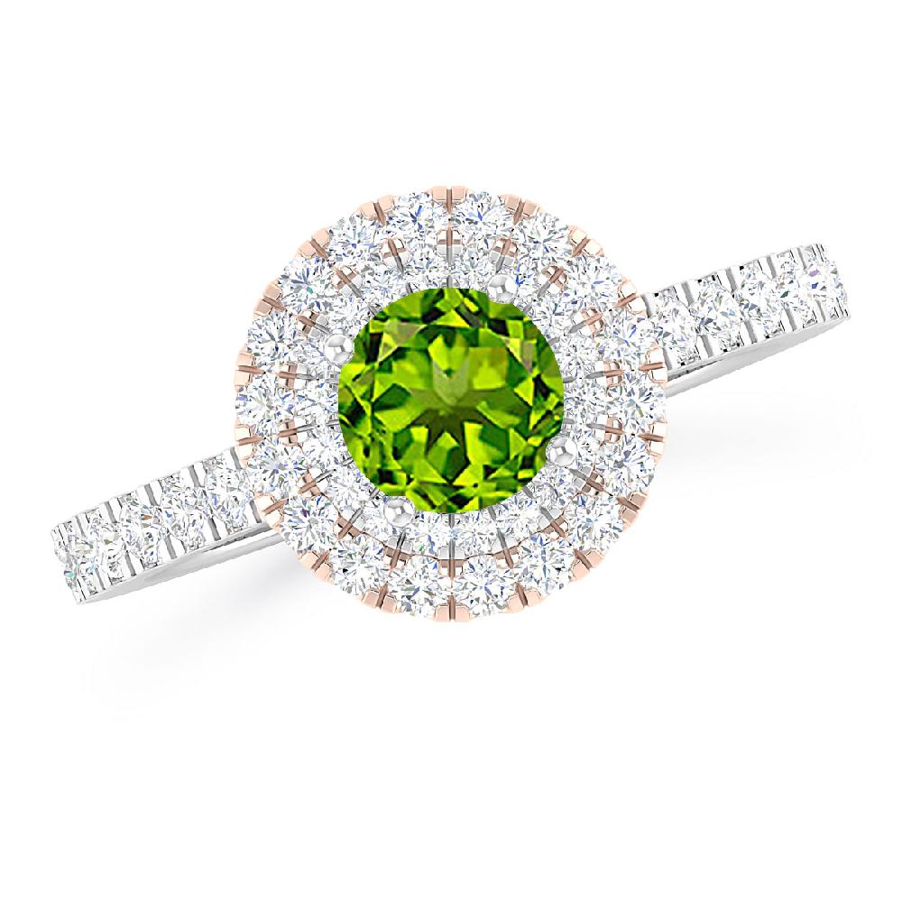 White Gold - Peridot