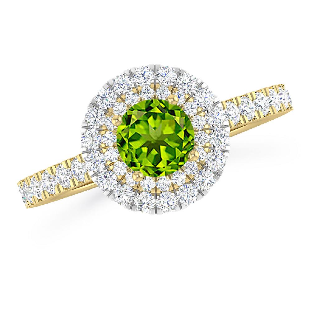 Yellow Gold - Peridot