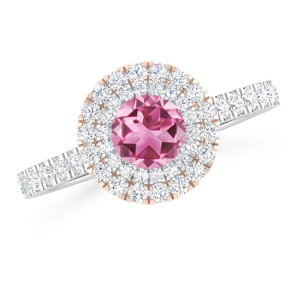 White Gold - Pink Tourmaline