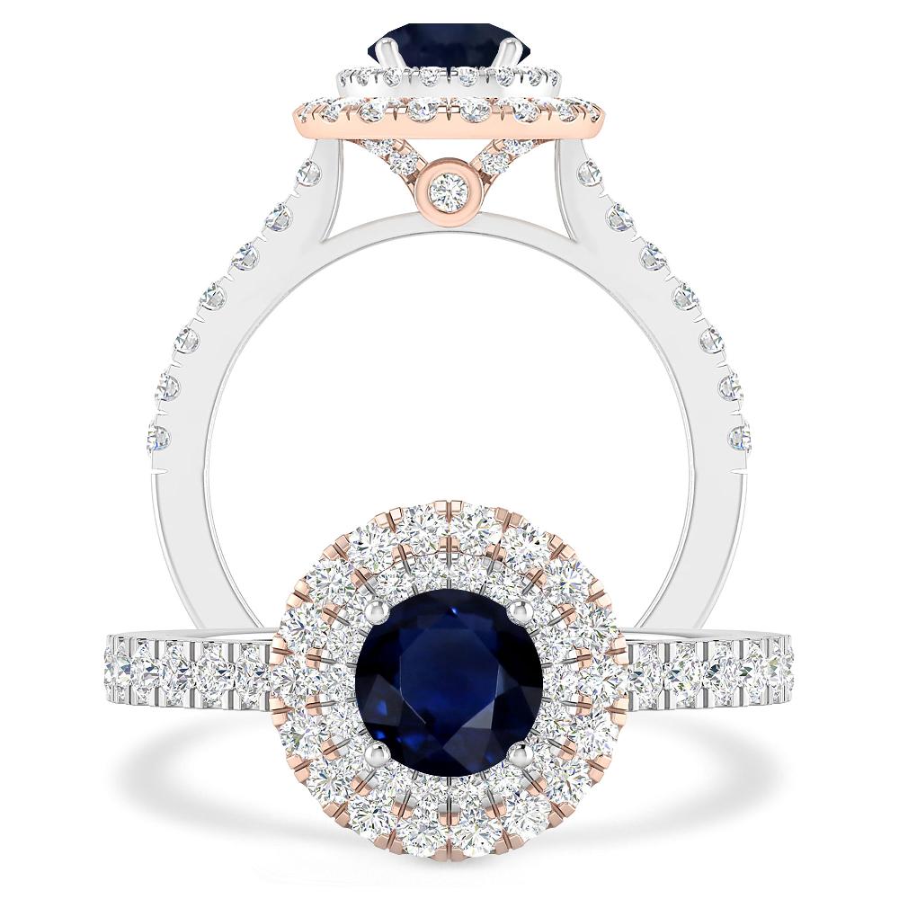 White Gold - Sapphire