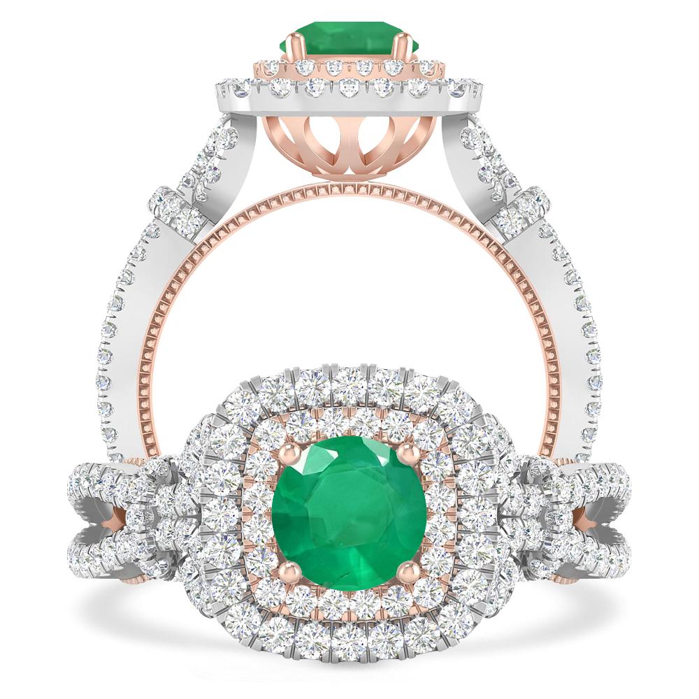 White Gold - Emerald