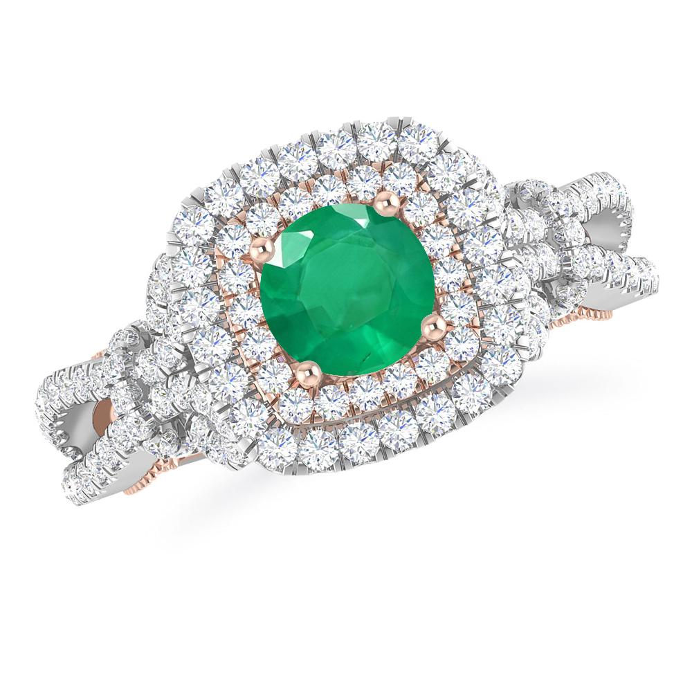 White Gold - Emerald