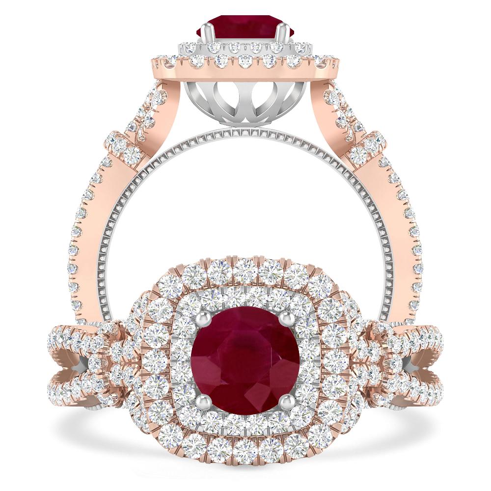 Rose Gold - Ruby