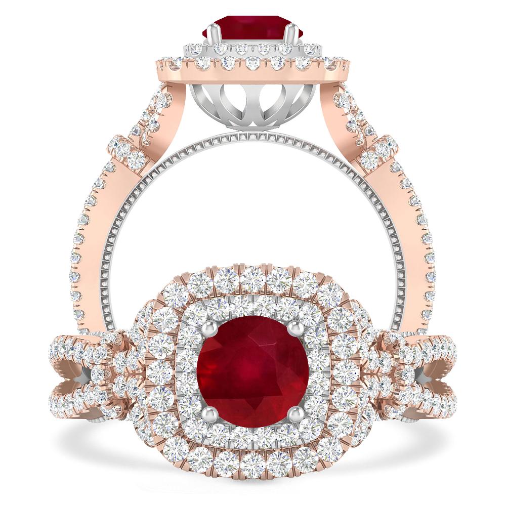 Rose Gold - Ruby