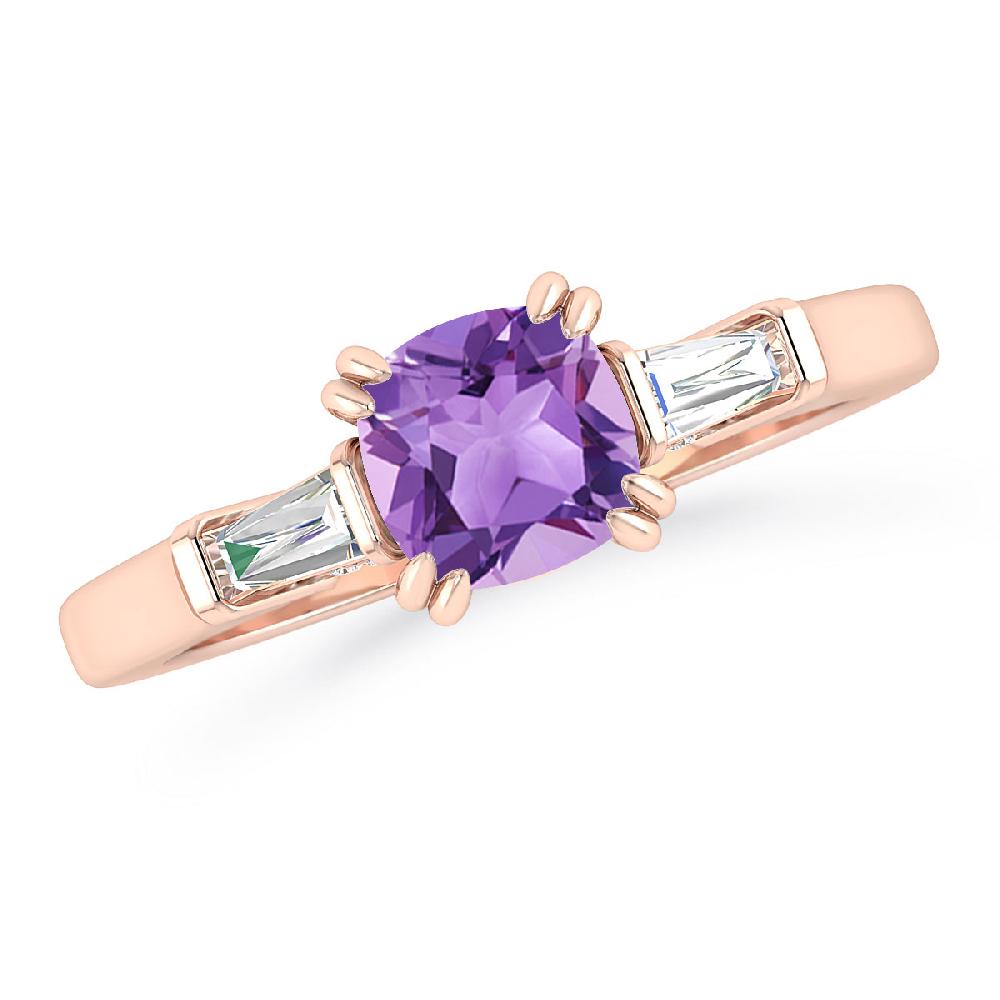 Rose Gold - Amethyst