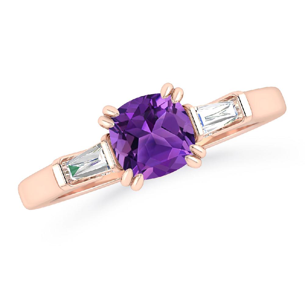 Rose Gold - Amethyst