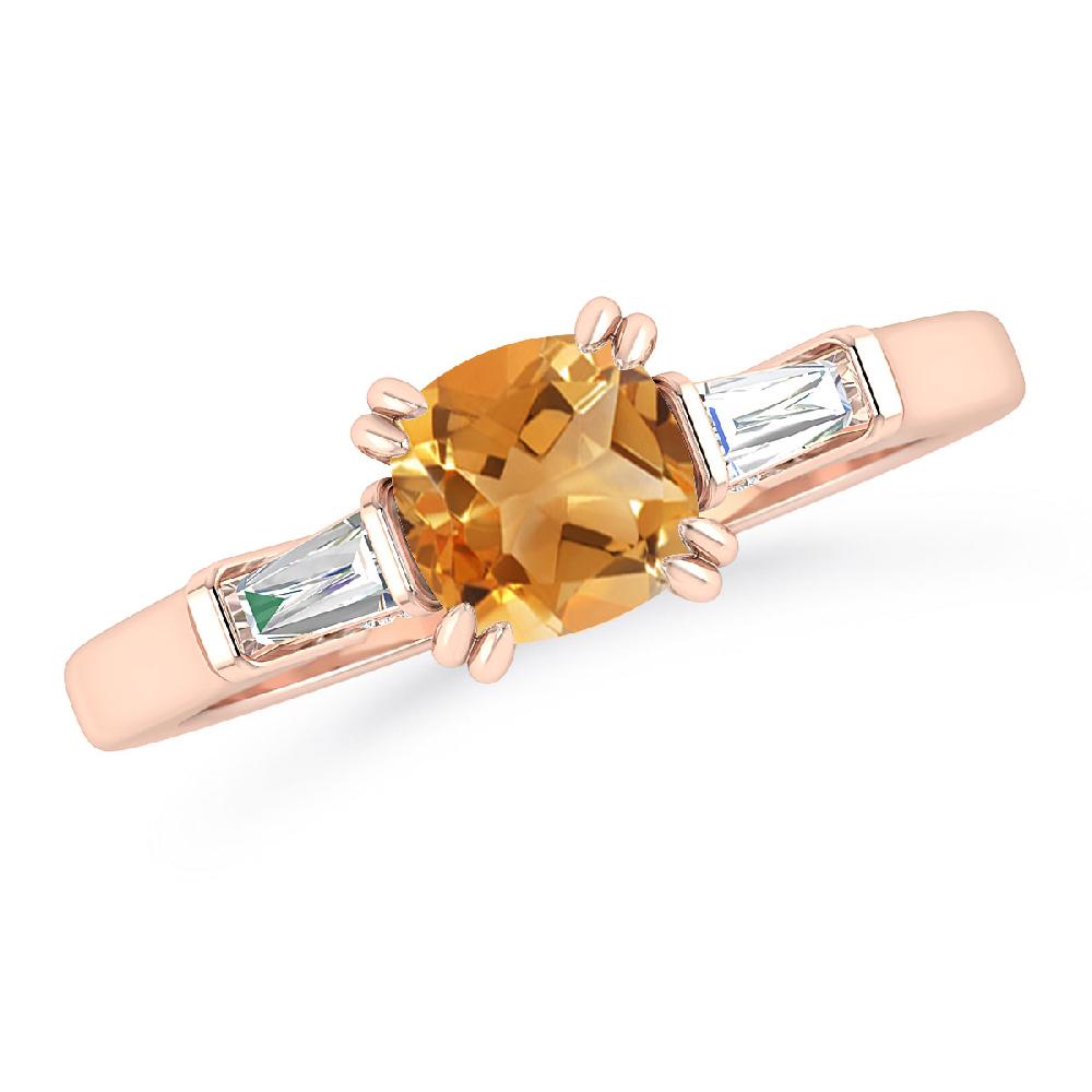 Rose Gold - Citrine