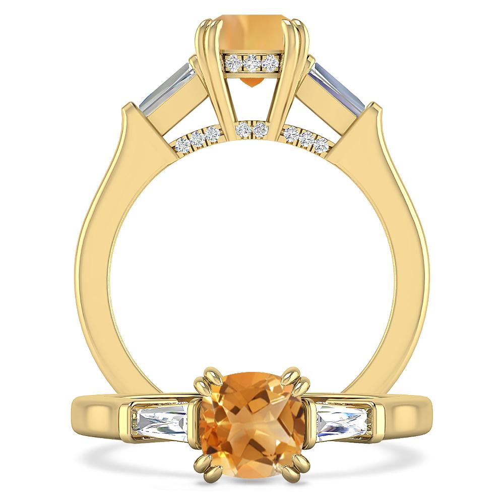 Yellow Gold - Citrine