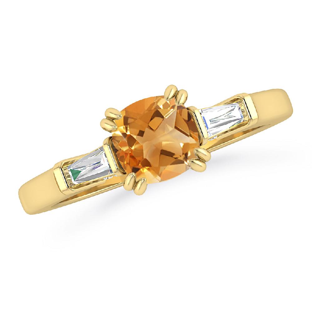 Yellow Gold - Citrine