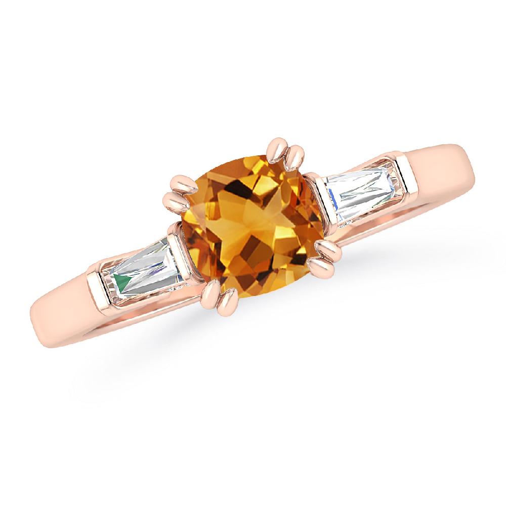 Rose Gold - Citrine