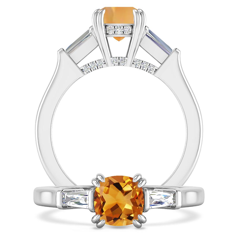 White Gold - Citrine