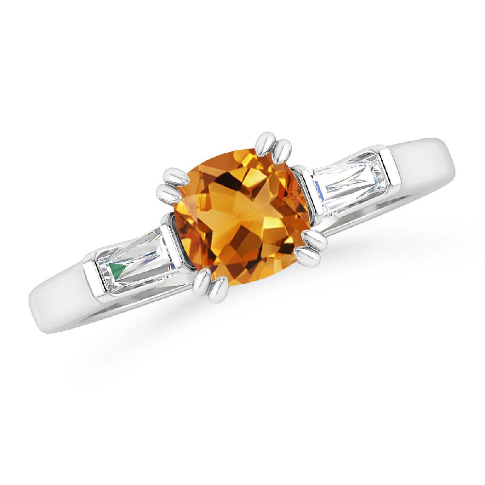 White Gold - Citrine