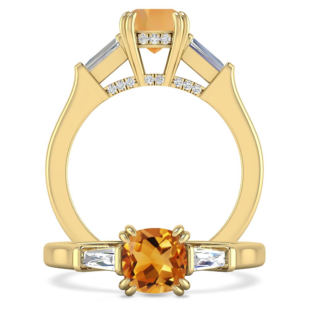 Yellow Gold - Citrine