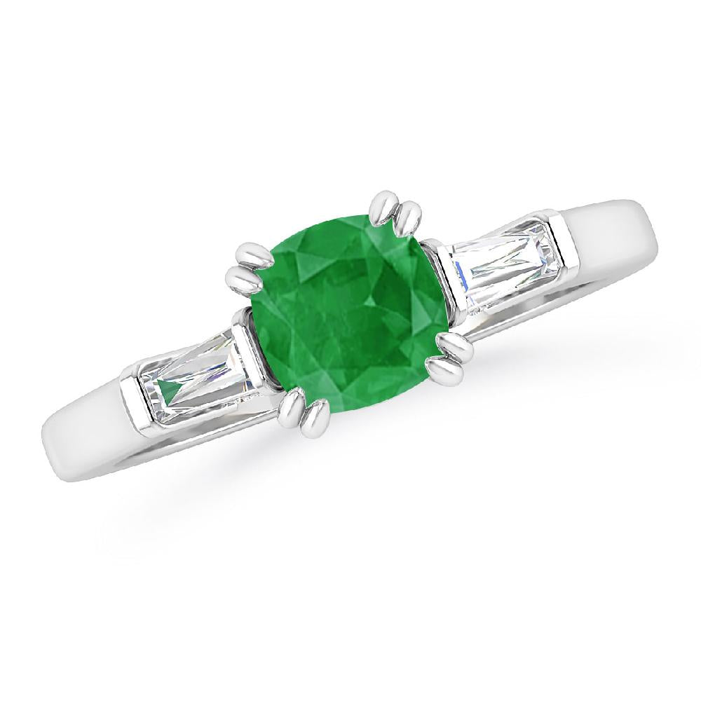 White Gold - Emerald