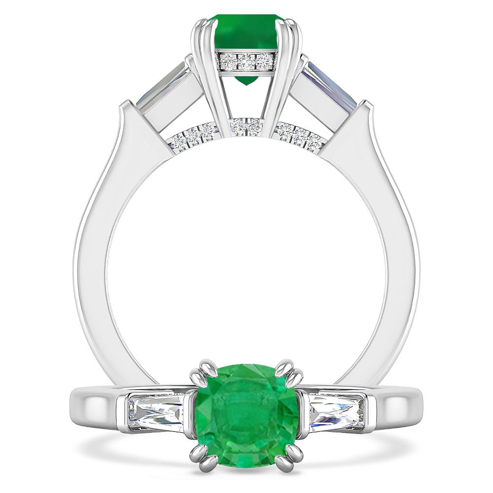 White Gold - Emerald