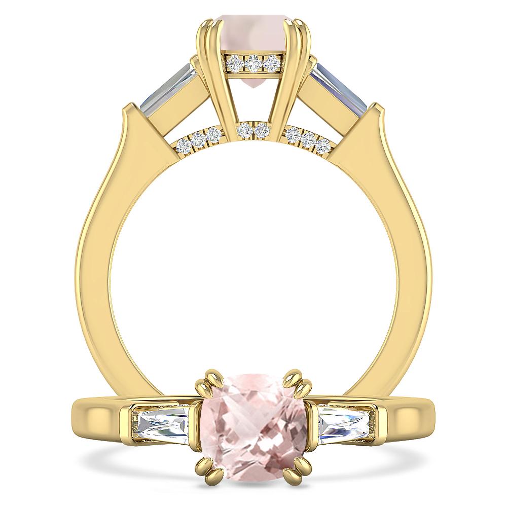 Yellow Gold - Morganite