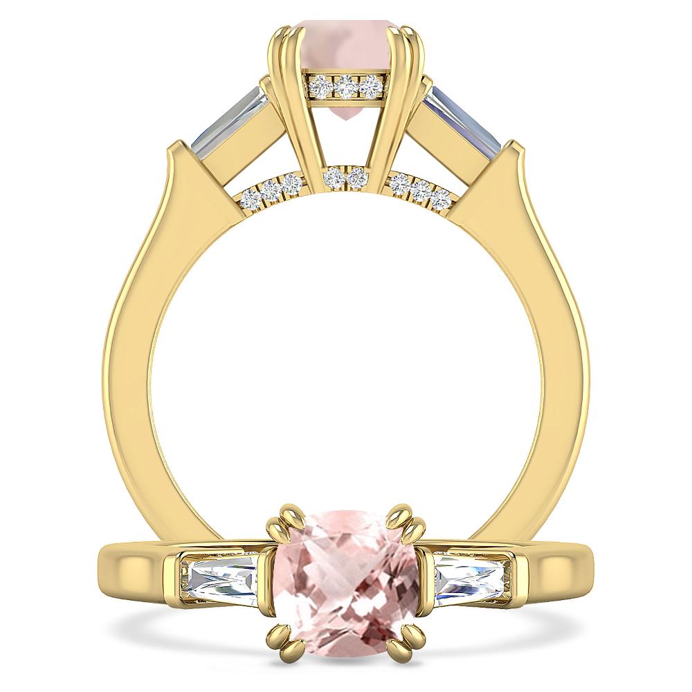 Yellow Gold - Morganite
