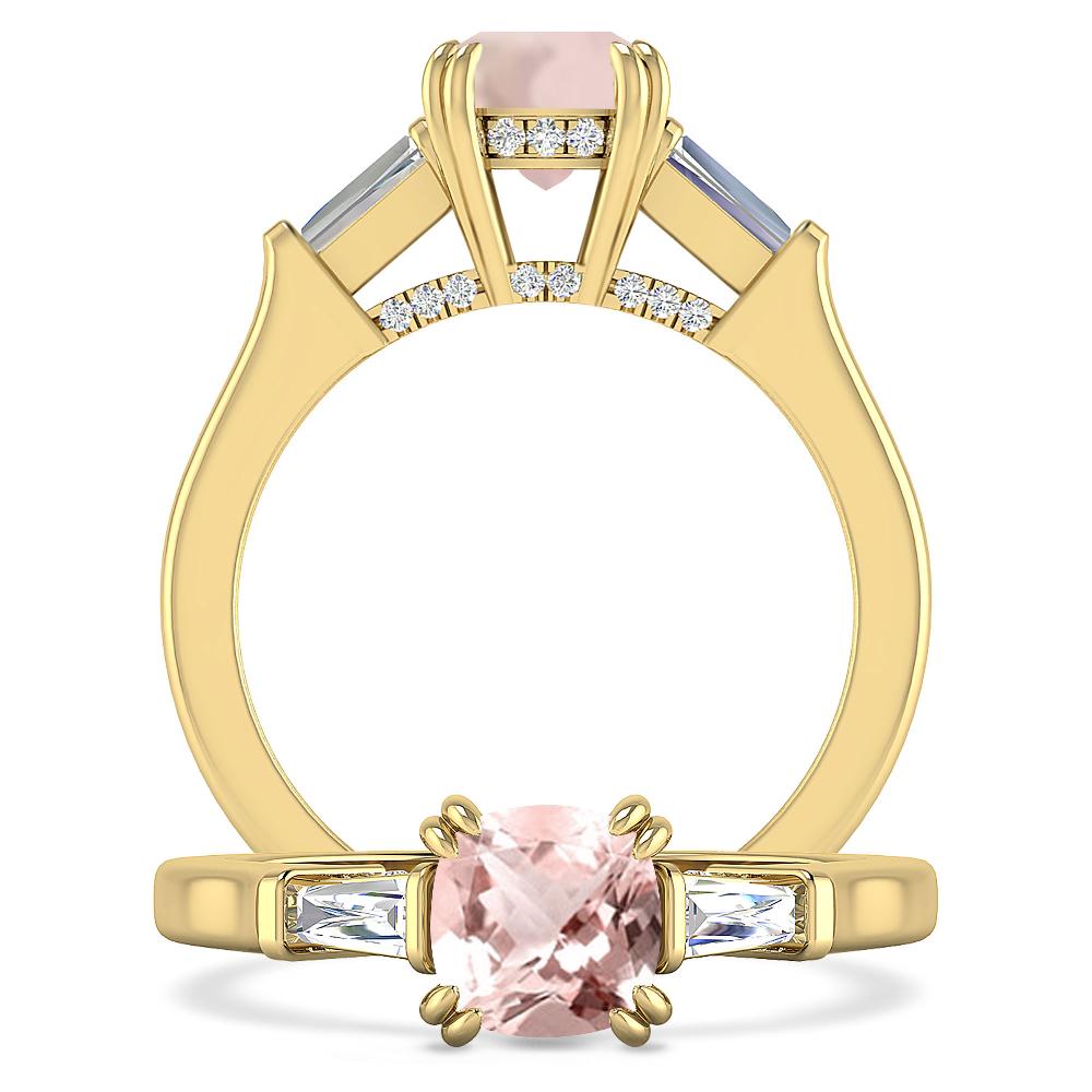 Yellow Gold - Morganite