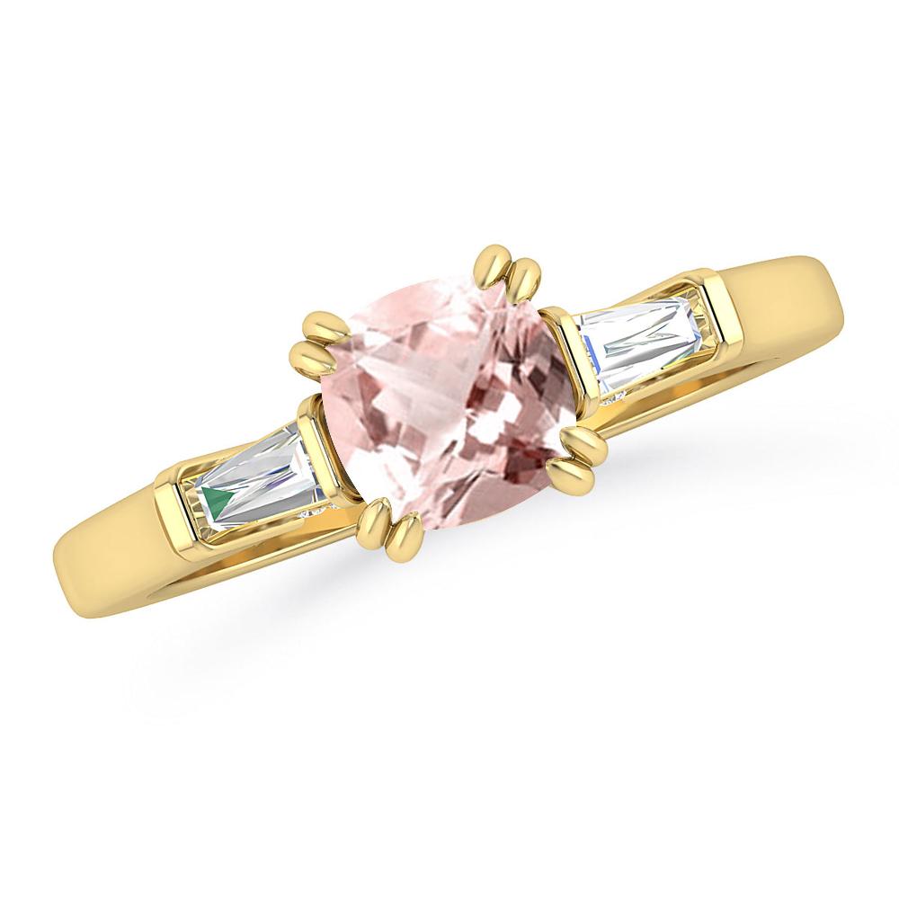 Yellow Gold - Morganite